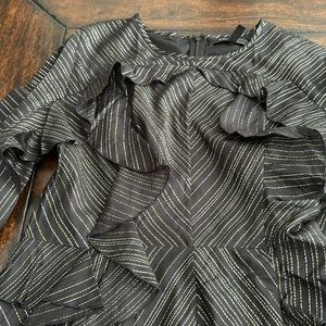 Bcbgmaxazria ruffle dress